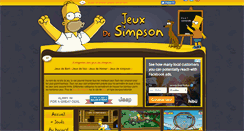 Desktop Screenshot of jeux-simpson.fr